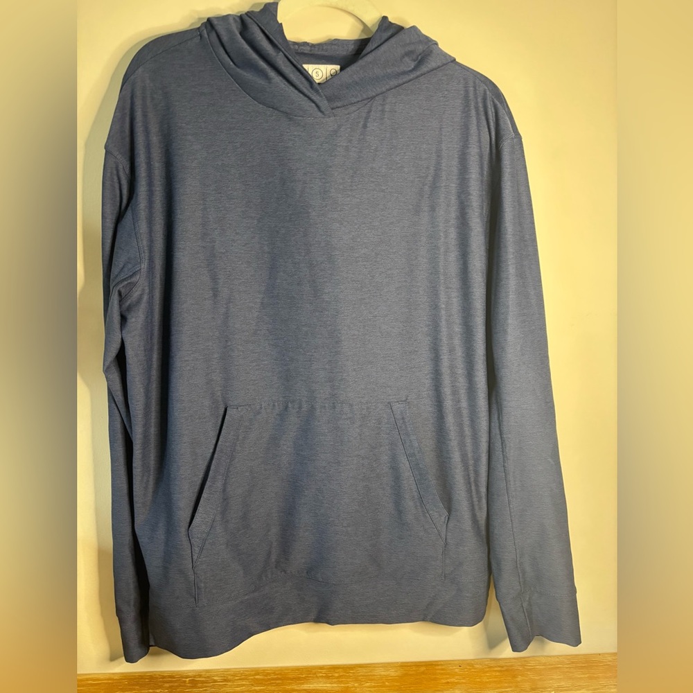 Outdoor Viiced Cloudknit Hoodie,‎ Navy size S EUC - Picture 3 of 6